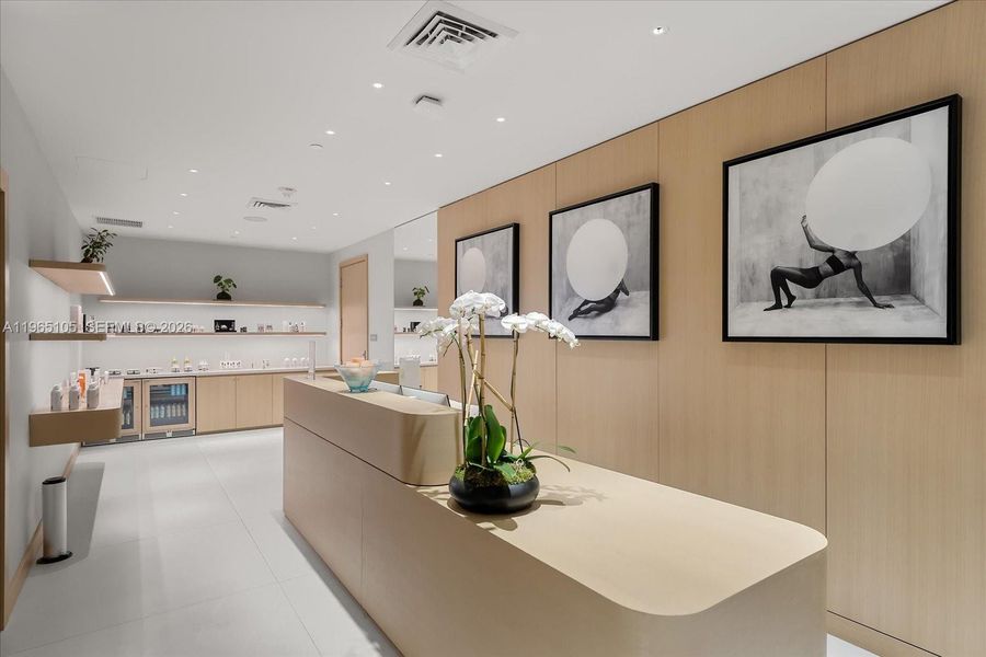 Furnished interior view inside a new home in , Miami Beach (Image 13).