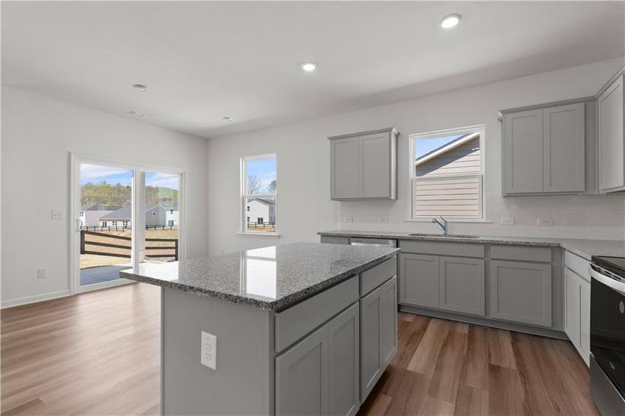 Furnished interior view inside a new home in Avery Ridge, Gainesville (Image 3).