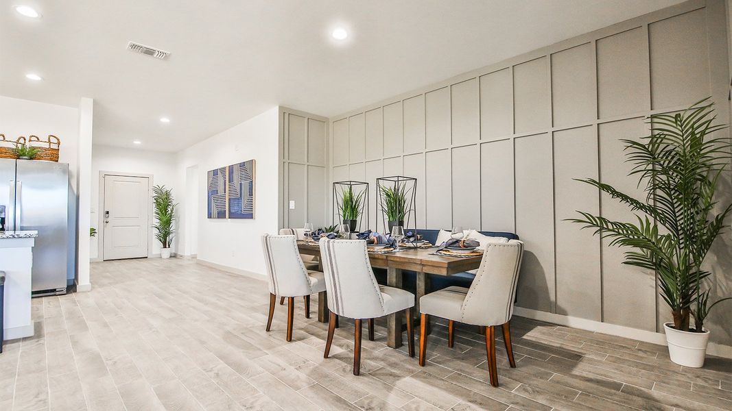 Representative furnished interior of a home built from the The Holden by D.R. Horton in Abbey Glen, Lubbock (Image 14). Representative furnished interior of a home built from the The Holden by D.R. Horton in Abbey Glen, Lubbock (Image 14).