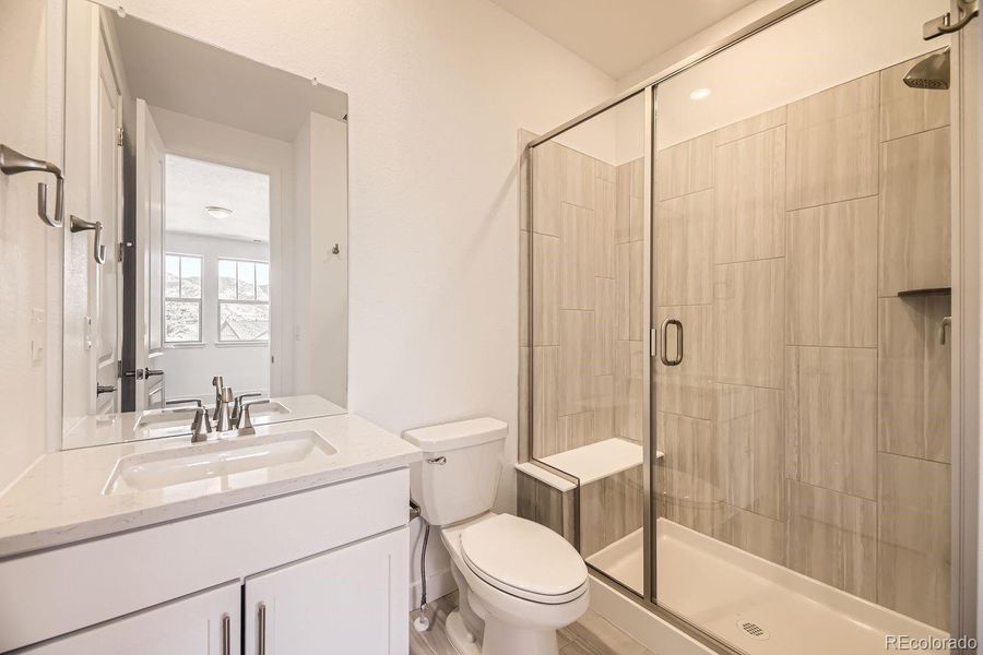 Furnished interior view inside a new home in Red Rocks Ranch: The Grand Collection, Morrison (Image 4).