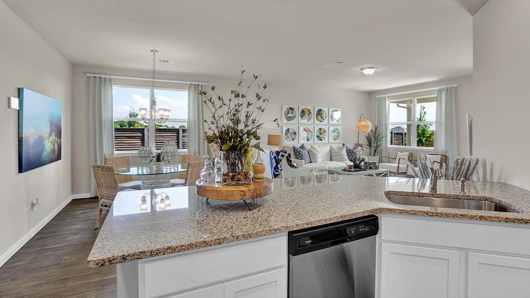 Furnished interior view inside a new home in Southgrove, Kyle (Image 25). Furnished interior view inside a new home in Southgrove, Kyle (Image 25).