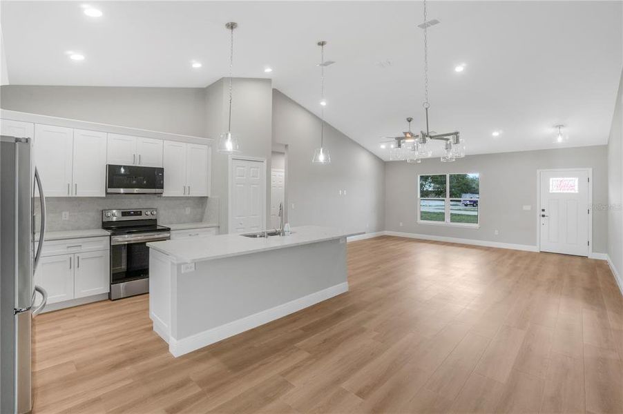 Furnished interior view inside a new home in , Deltona (Image 7).