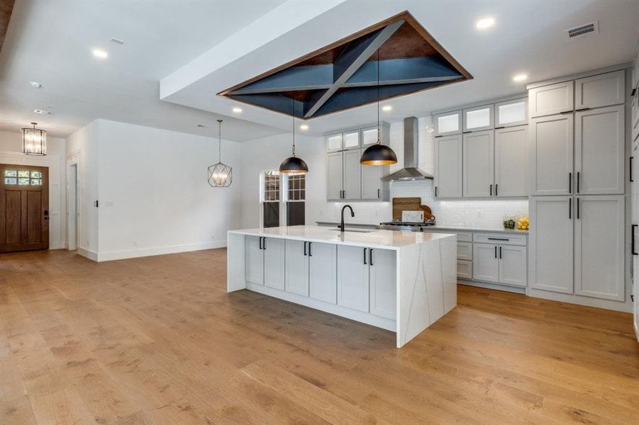 Furnished interior view inside a new home in , Dallas (Image 6). Furnished interior view inside a new home in , Dallas (Image 6).