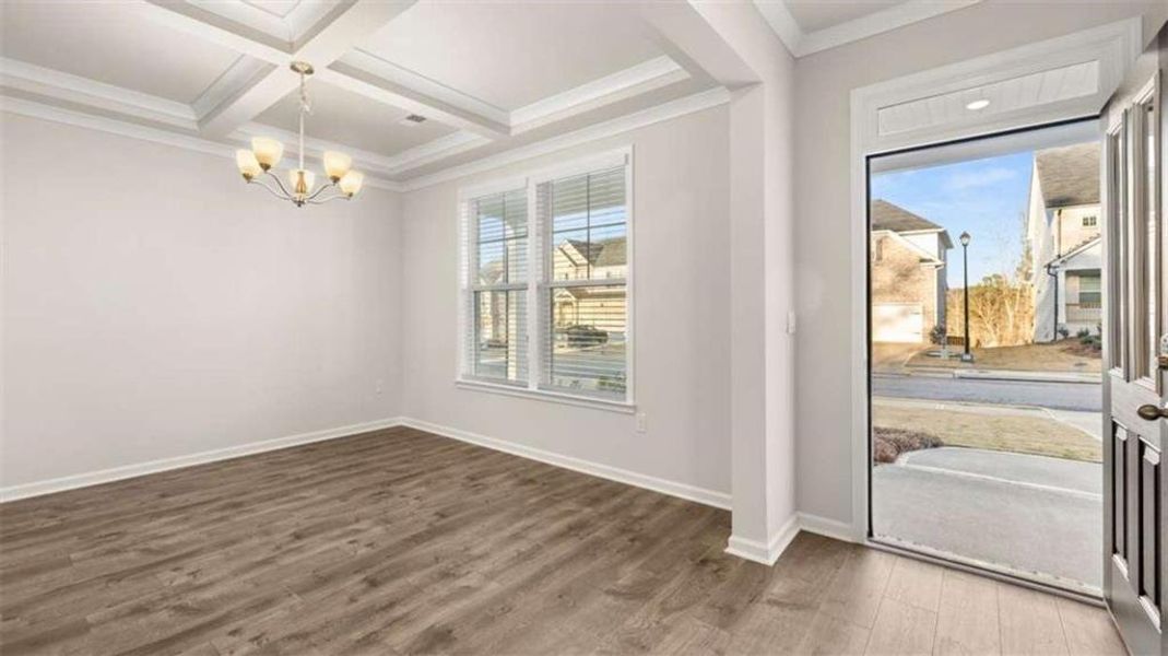 Spacious, unfurnished interior of a new home in Water Oak Estates, Lawrenceville (Image 17).