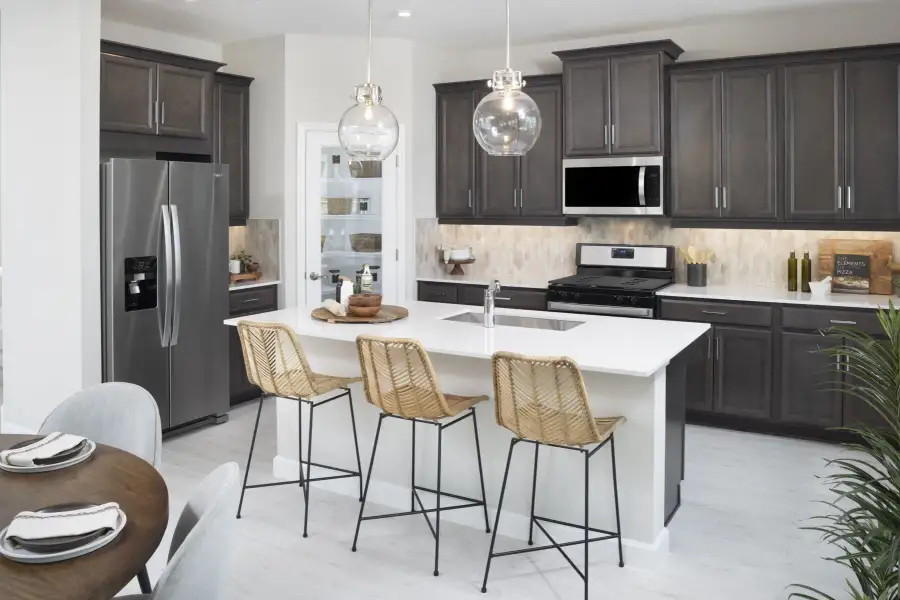 Furnished interior view inside a new home in Tradition, Port St. Lucie (Image 3).