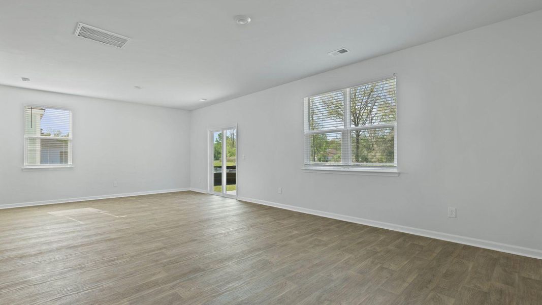 Spacious, unfurnished interior of a new home in Huggins Hill, Manning (Image 16). Spacious, unfurnished interior of a new home in Huggins Hill, Manning (Image 16).