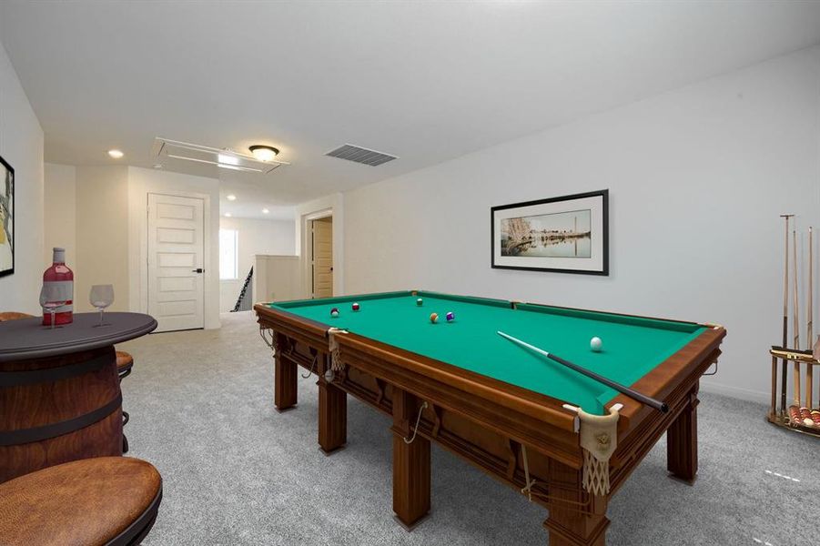 Furnished interior view inside a new home in , Fate (Image 19). Furnished interior view inside a new home in , Fate (Image 19).