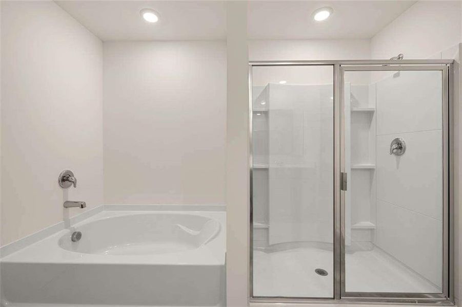 Furnished interior view inside a new home in Shoal Creek, Hampton (Image 3).