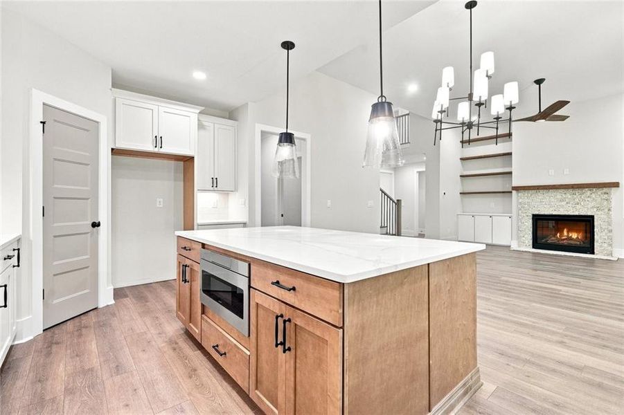 Furnished interior view inside a new home in , Marietta (Image 7).