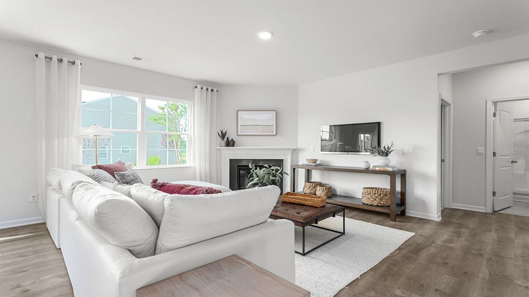 Furnished interior view inside a new home in Bryson Park, Lexington (Image 10).