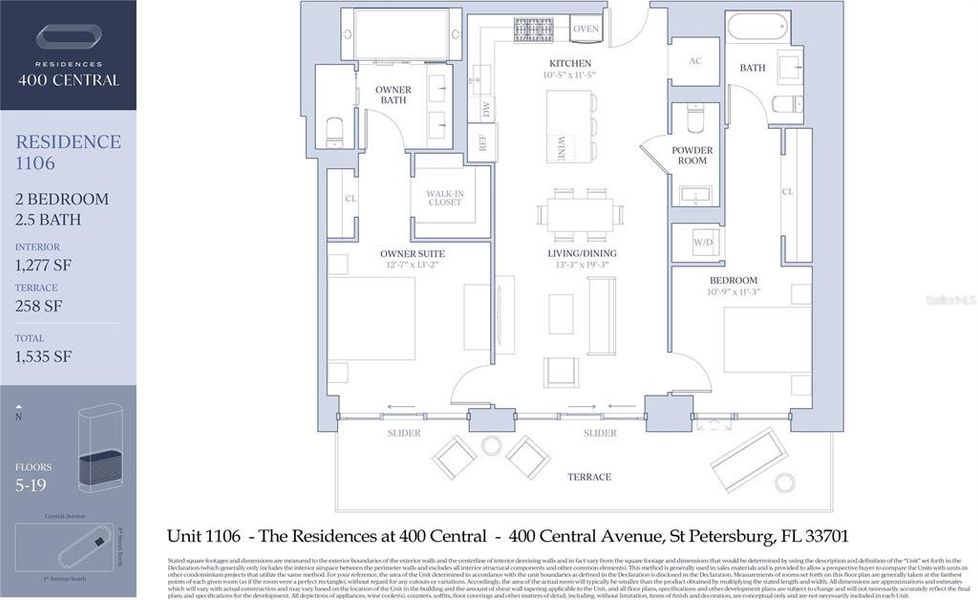 2D floor plan layout of this home in , St. Petersburg, FL (Image 6). 2D floor plan layout of this home in , St. Petersburg, FL (Image 6).