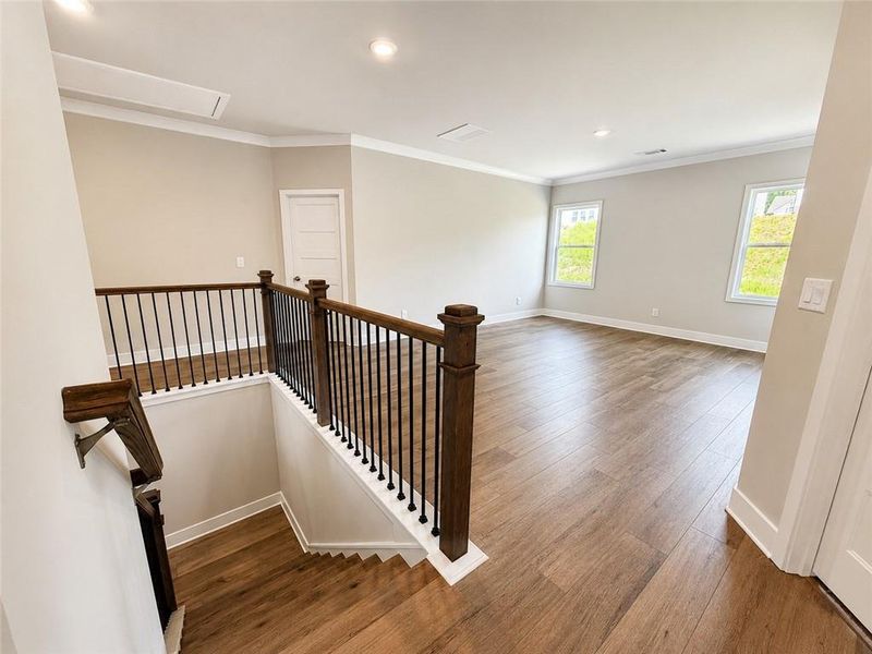 Spacious, unfurnished interior of a new home in Ponderosa Farms Estates, Gainesville (Image 19). Spacious, unfurnished interior of a new home in Ponderosa Farms Estates, Gainesville (Image 19).