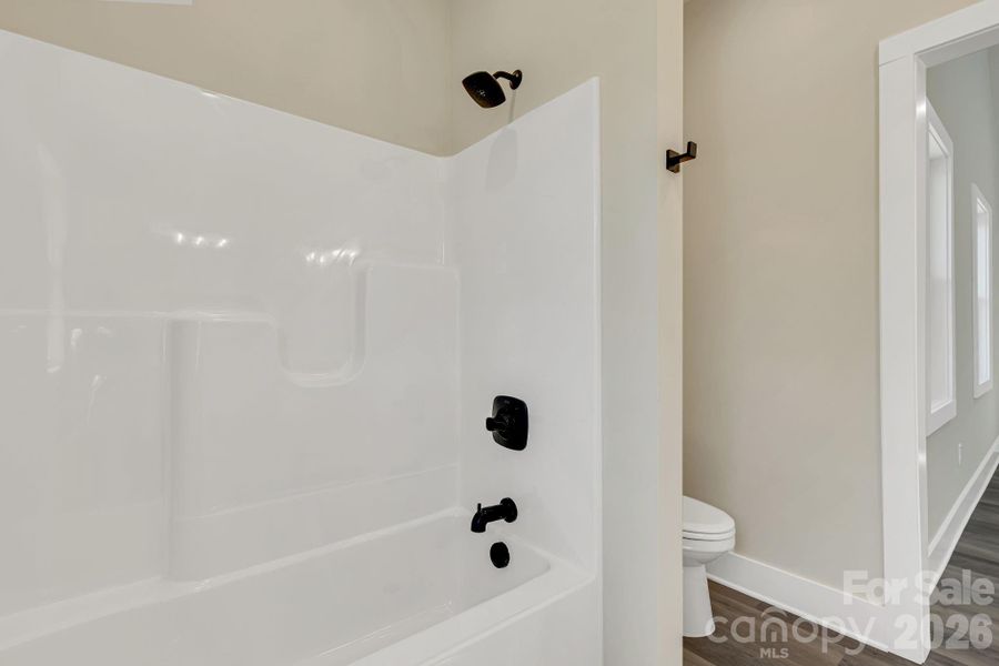 Close-up of interior finishes inside a home in , Asheville (Image 12).