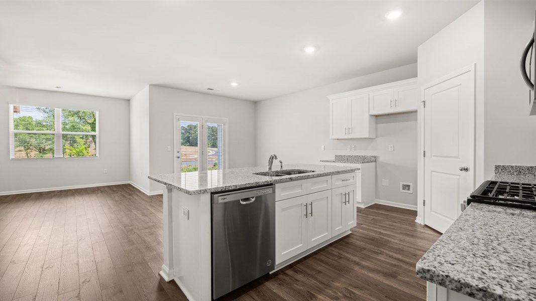Furnished interior view inside a new home in Highland Hills, Graniteville (Image 4).