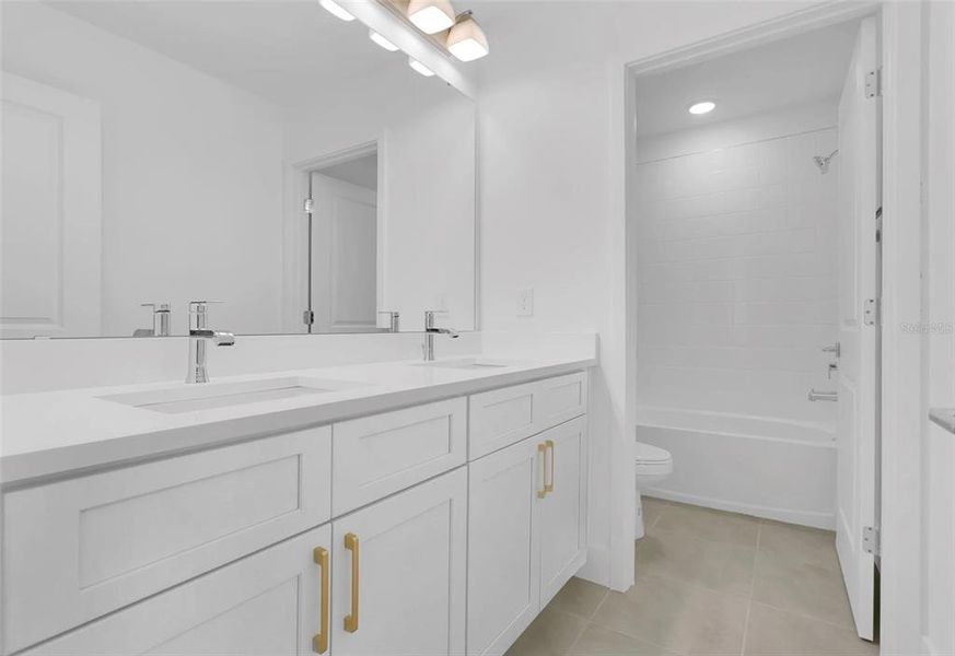 Furnished interior view inside a new home in Yucatan Gardens, Orlando (Image 6).