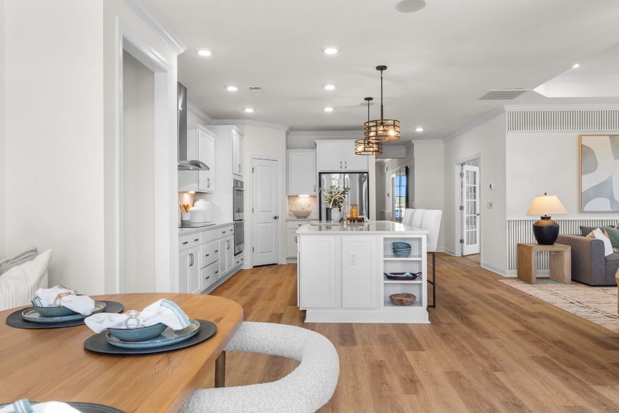 Representative furnished interior of a home built from the The Seashore by Chesapeake Homes in Coastal Club of the Carolinas, Calabash (Image 39).