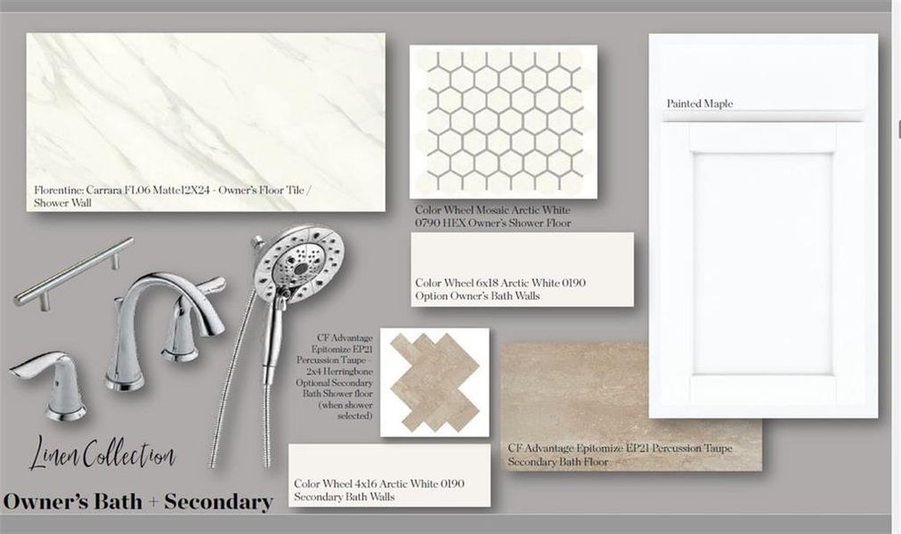 Sample of building materials used in homes in IveyBrooke, Alpharetta (Image 37). Sample of building materials used in homes in IveyBrooke, Alpharetta (Image 37).