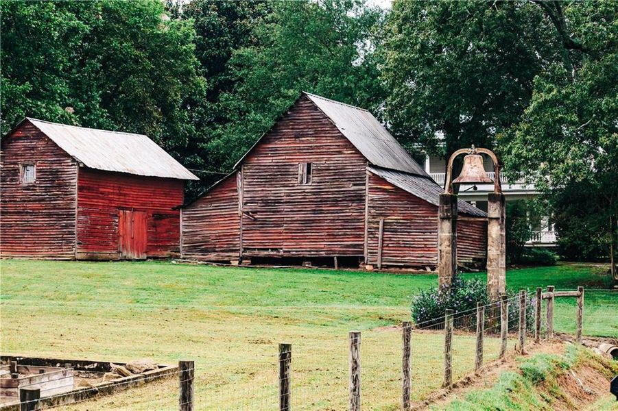 Front exterior of a new home in Rosewood Lake Estates, Hoschton, GA, highlighting curb appeal (Image 27).