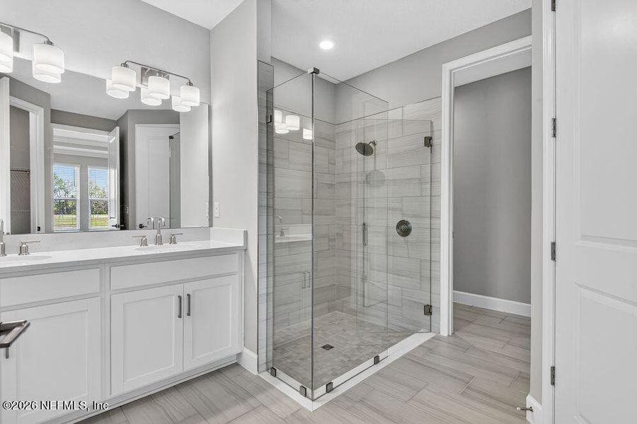 Furnished interior view inside a new home in Colbert Landings, Palm Coast (Image 11).