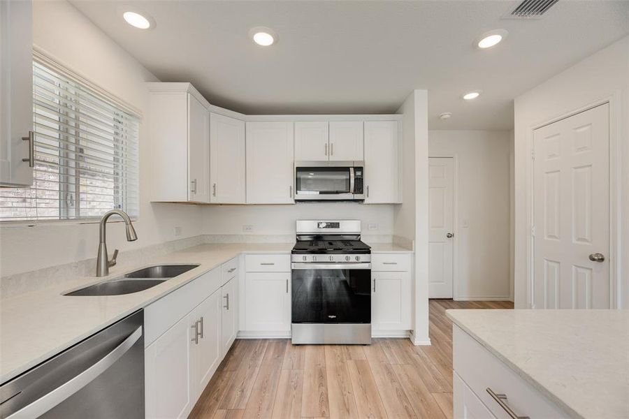 Furnished interior view inside a new home in Verandah, Royse City (Image 4). Furnished interior view inside a new home in Verandah, Royse City (Image 4).