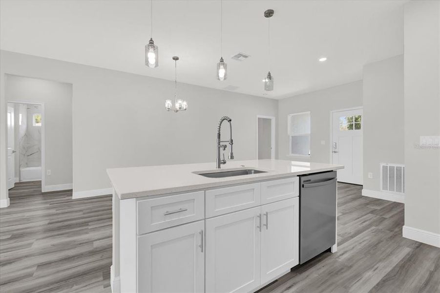 Furnished interior view inside a new home in , Ocala (Image 10).