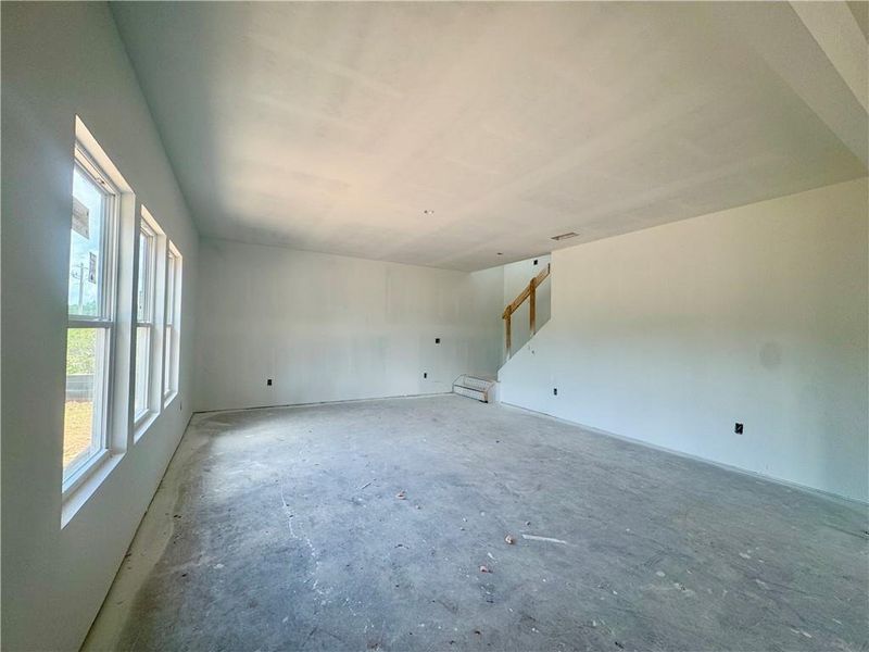 In-progress construction of a new home in Eastlyn Crossing, Flowery Branch, GA (Image 17).