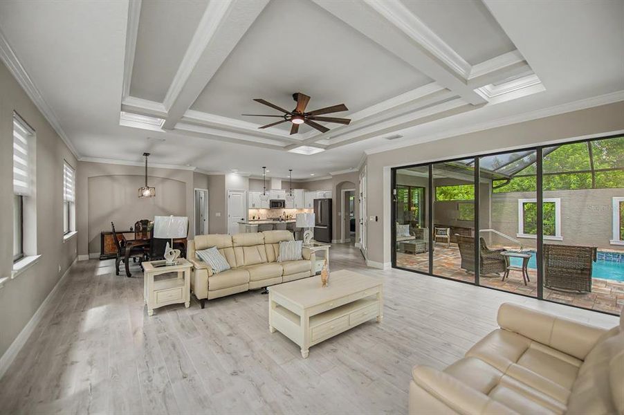 Furnished interior view inside a new home in , Rotonda West (Image 12). Furnished interior view inside a new home in , Rotonda West (Image 12).