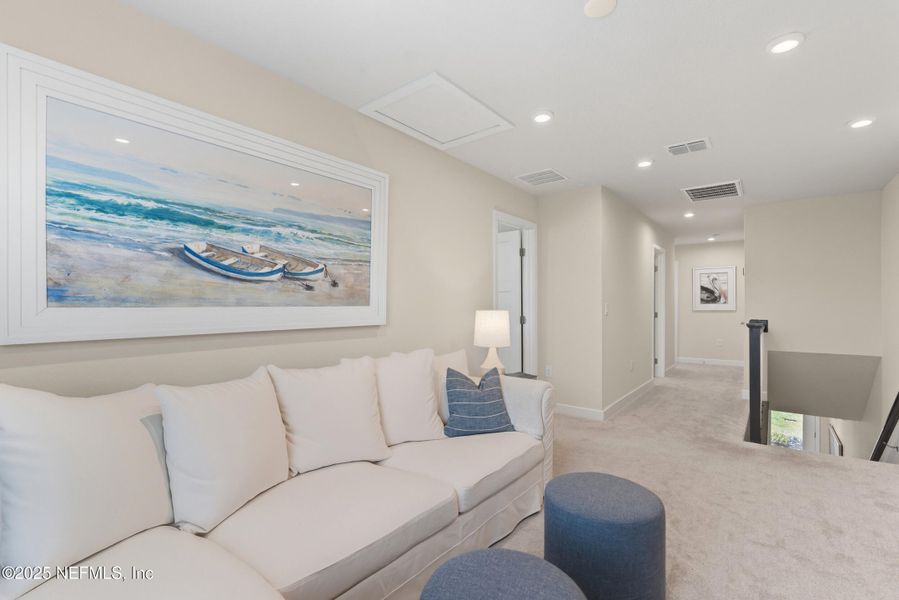 Furnished interior view inside a new home in Shearwater Townhomes, St. Augustine (Image 34).