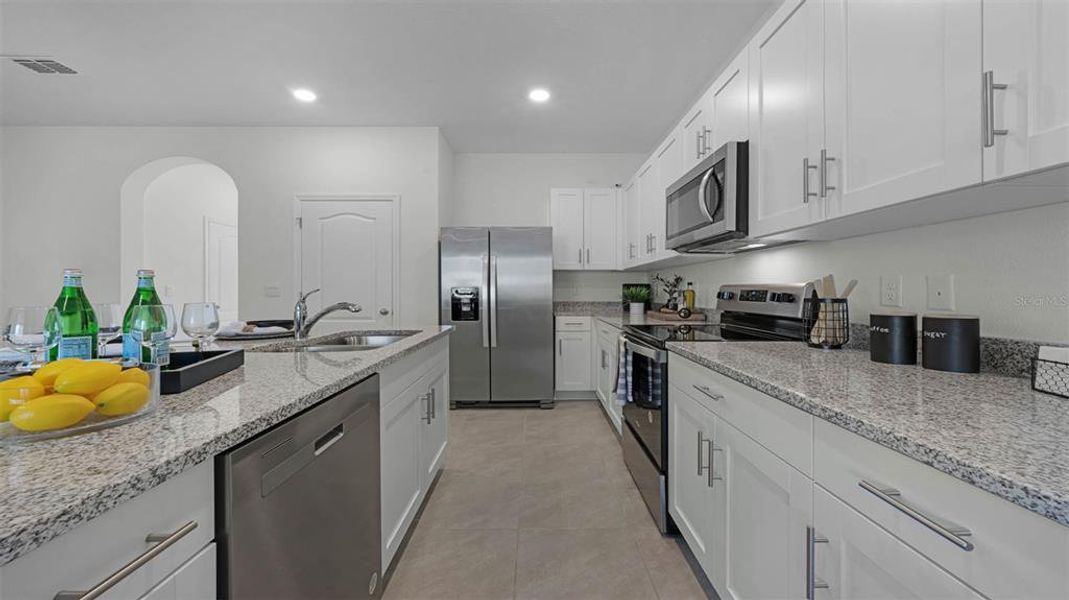 Furnished interior view inside a new home in , St. Cloud (Image 8).