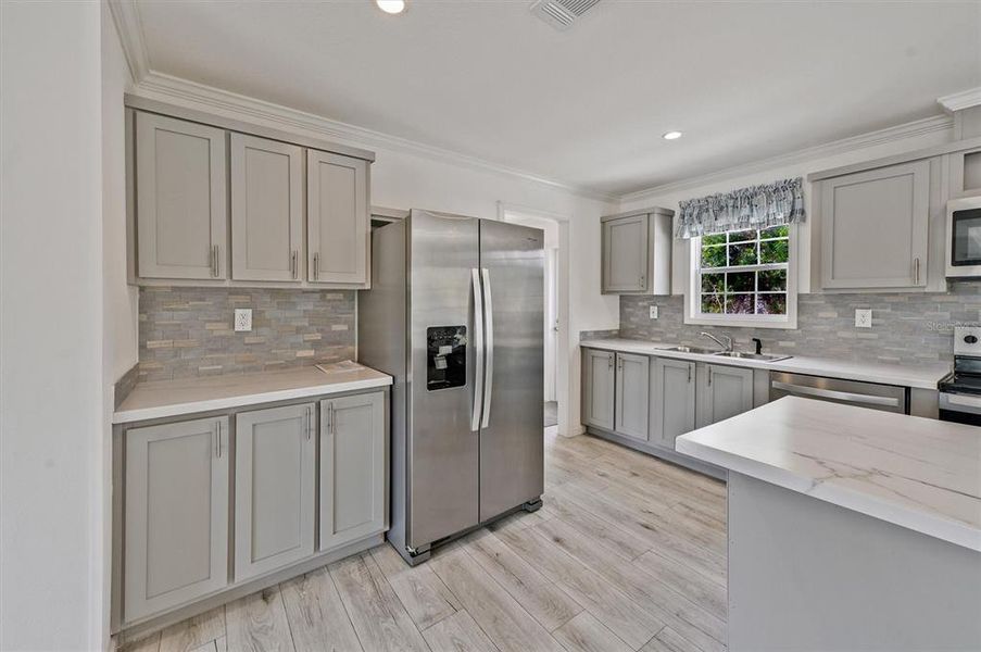Furnished interior view inside a new home in , North Fort Myers (Image 10).