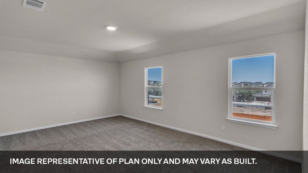 Spacious, unfurnished interior of a new home in Thunder Rock, Marble Falls (Image 19).