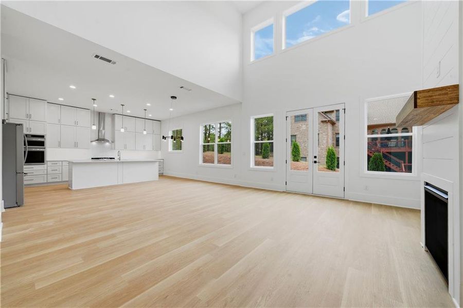 Spacious, unfurnished interior of a new home in , Fairburn (Image 27). Spacious, unfurnished interior of a new home in , Fairburn (Image 27).