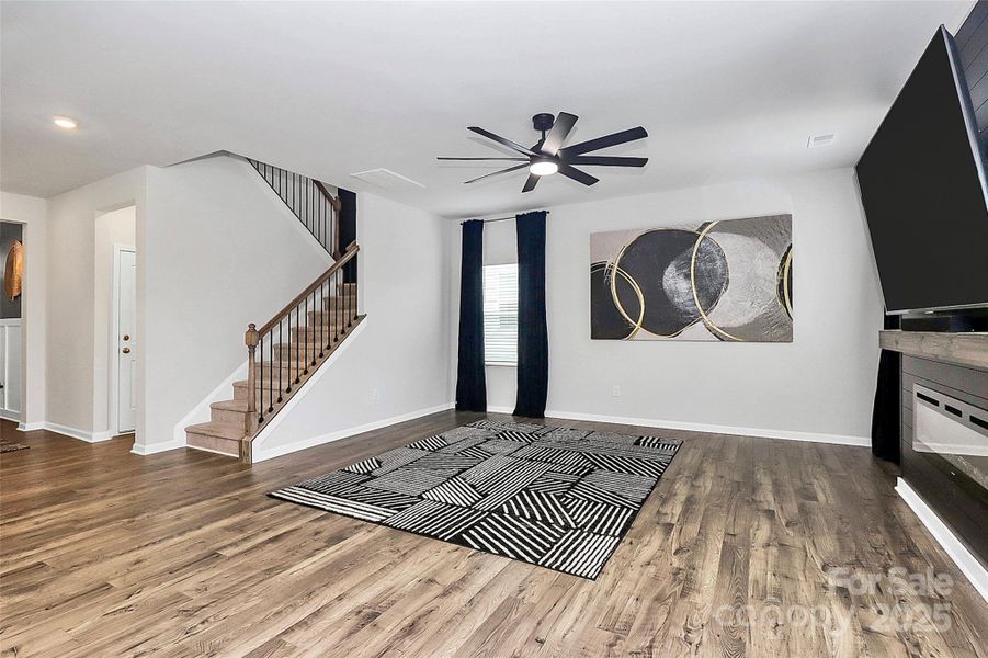 Furnished interior view inside a new home in Bailey's Run, Rock Hill (Image 12).