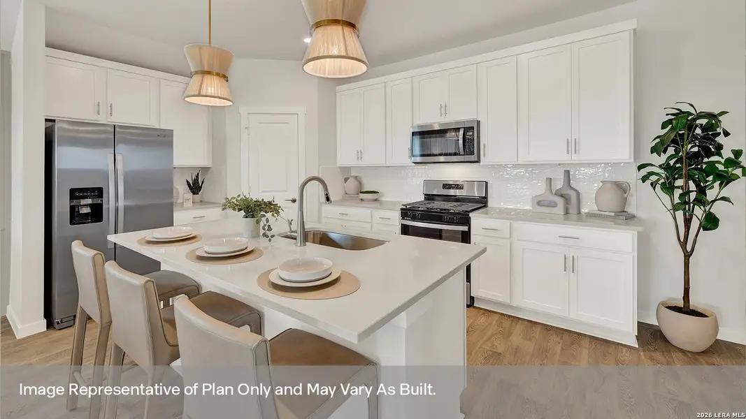 Furnished interior view inside a new home in Mayfair, New Braunfels (Image 7).