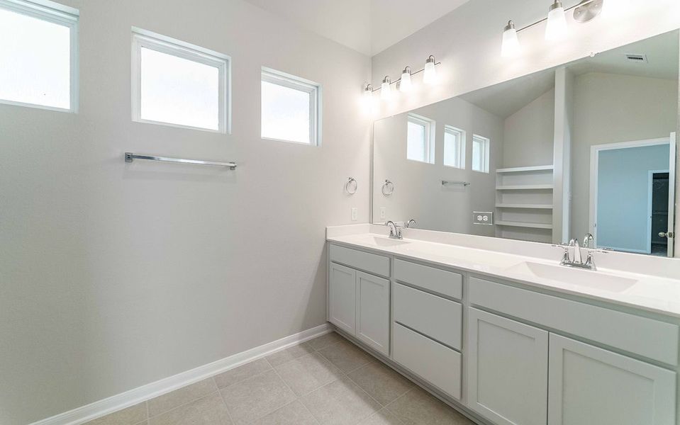 Furnished interior view inside a new home in River Ranch Meadows, Dayton (Image 7).