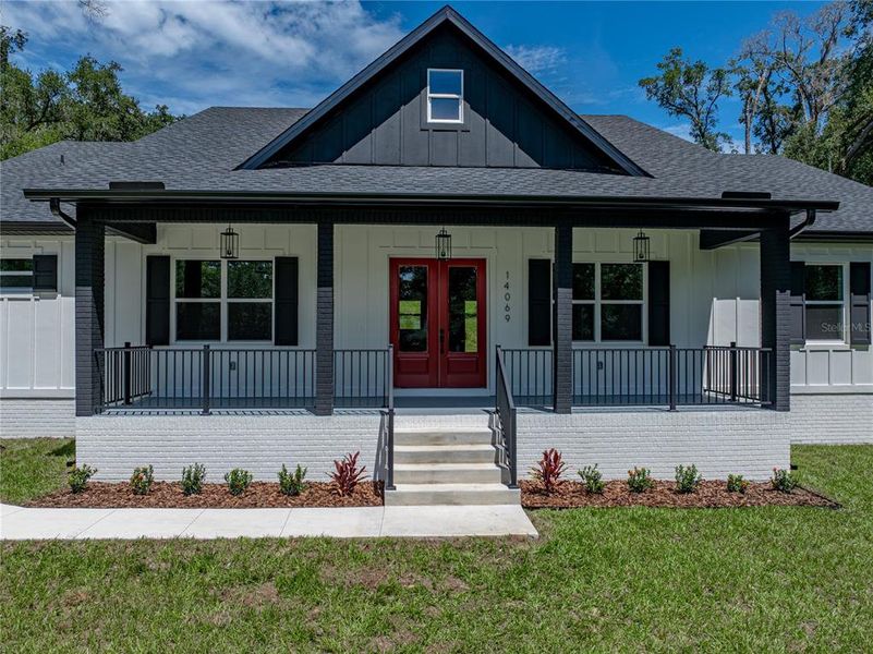 Front exterior of a new home in , Dade City, FL, highlighting curb appeal (Image 25). Front exterior of a new home in , Dade City, FL, highlighting curb appeal (Image 25).