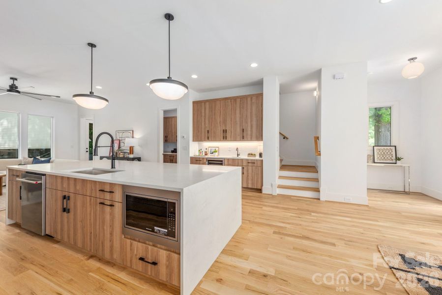Furnished interior view inside a new home in , Charlotte (Image 13).