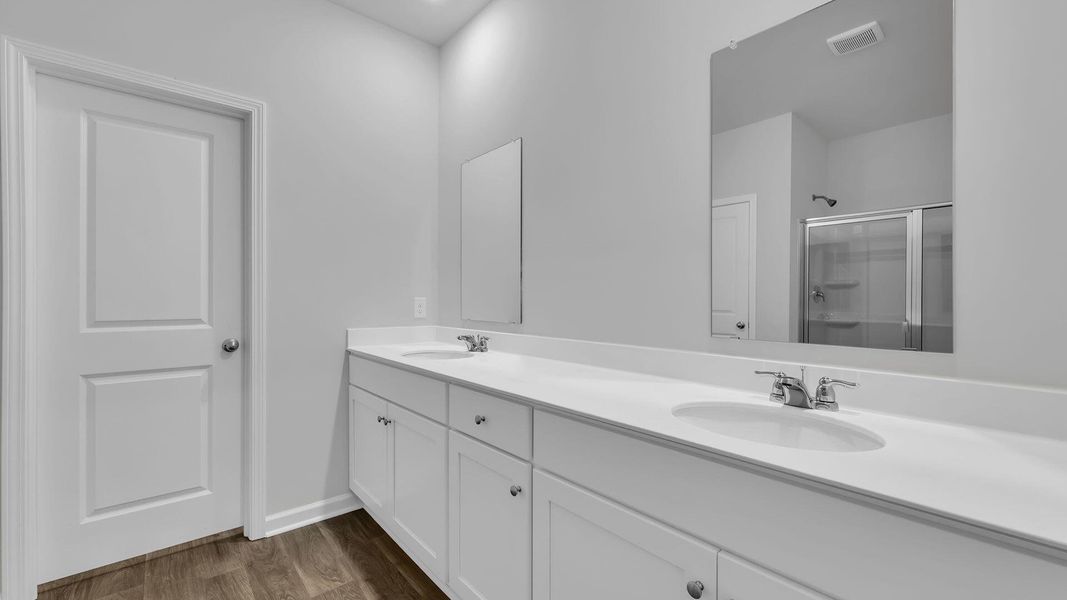 Furnished interior view inside a new home in Lakeview at Kitfield, Moncks Corner (Image 11). Furnished interior view inside a new home in Lakeview at Kitfield, Moncks Corner (Image 11).