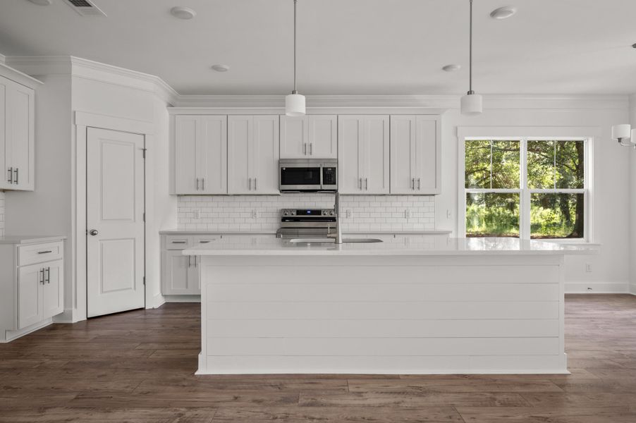 Furnished interior view inside a new home in , Johns Island (Image 9).