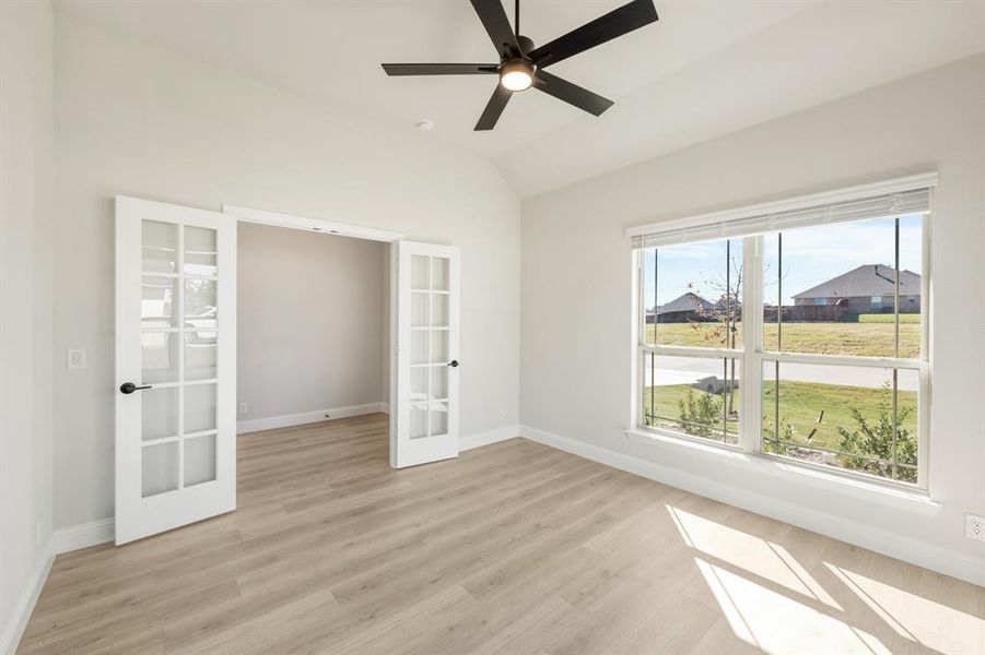Spacious, unfurnished interior of a new home in Wildcat Ridge Phase 3, Godley (Image 35). Spacious, unfurnished interior of a new home in Wildcat Ridge Phase 3, Godley (Image 35).