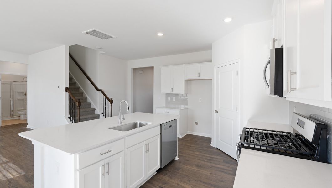 Furnished interior view inside a new home in Spring Ridge, Anderson (Image 10).