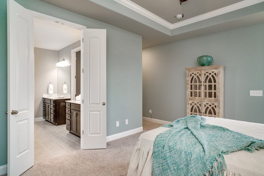 Representative furnished interior of a home built from the Tilehurst by Celebration Homes in Harvest Point, Spring Hill (Image 10).