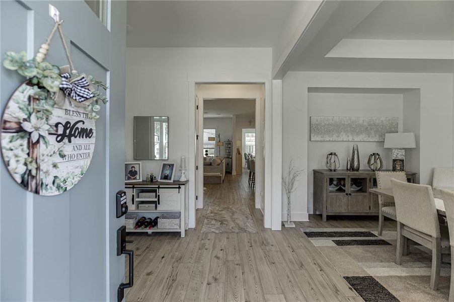 Furnished interior view inside a new home in , Cumming (Image 12).
