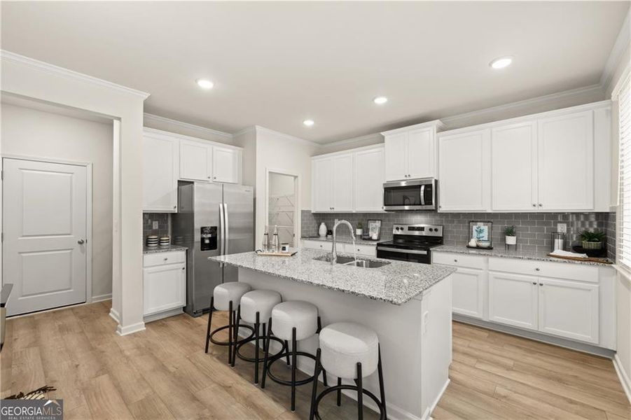 Furnished interior view inside a new home in Cascade Ridge at Niskey Lake, Atlanta (Image 7).