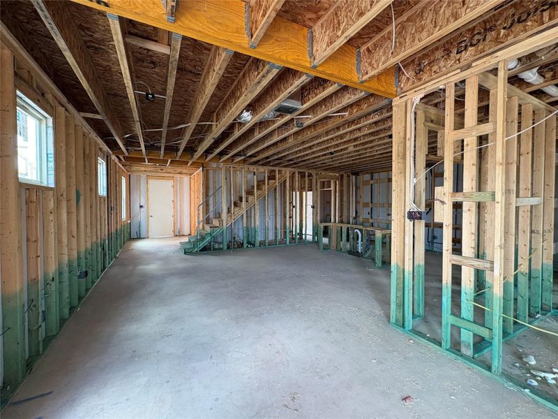 Spacious, unfurnished interior of a new home in The Homestead at Lariat, Liberty Hill (Image 7). Spacious, unfurnished interior of a new home in The Homestead at Lariat, Liberty Hill (Image 7).