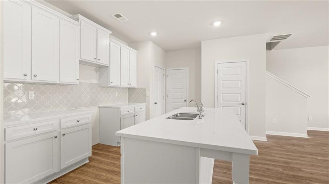 Furnished interior view inside a new home in Brookland Commons, Monroe (Image 8).