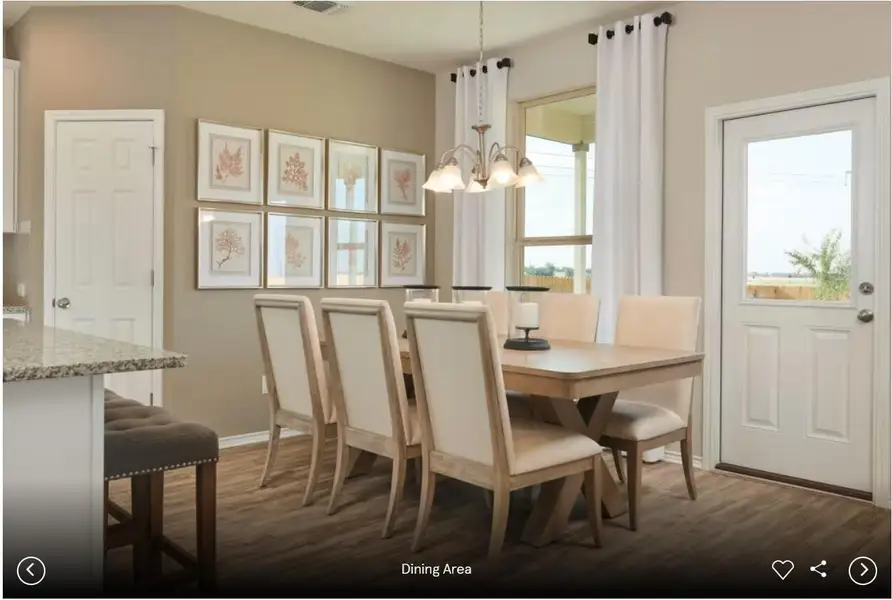 Photo of Centex model home with same floor plan, not of actual home listed. Photo of Centex model home with same floor plan, not of actual home listed.