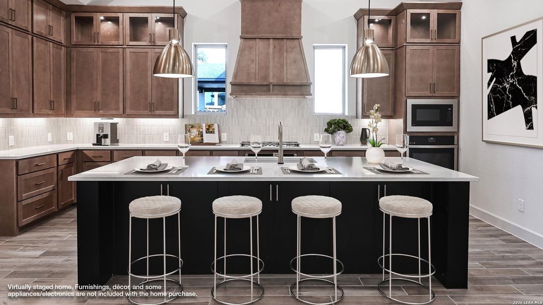 Furnished interior view inside a new home in Kinder Ranch, San Antonio (Image 14).