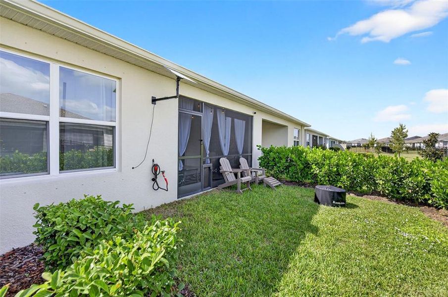 Exterior details and patio area of a home in , Port Charlotte (Image 1). Exterior details and patio area of a home in , Port Charlotte (Image 1).