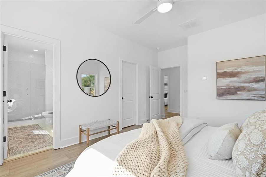 Furnished interior view inside a new home in King's Landing, Hapeville (Image 5).